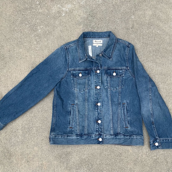 Madewell Jackets & Blazers - New Madewell Classic Denim Jacket Size XL NWT